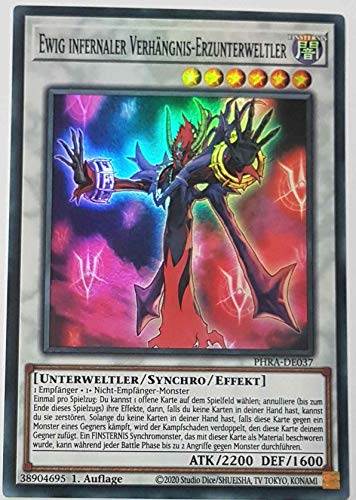 Ewig infernaler Verhängnis-Erzunterweltler Super Rare PHRA-DE037 - Phantom Rage Karte - mit GamersHeaven Cardboard Guard Ewig infernaler Verhängnis-Erzunterweltler Super Rare PHRA-DE037 - Phantom Rage Karte - mit GamersHeaven Cardboard Guard von GAMERSHEAVEN