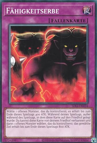 Fähigkeitserbe Common SDLI-DE034 - Realm of Light Karte - mit GamersHeaven Cardboard Guard von GAMERSHEAVEN