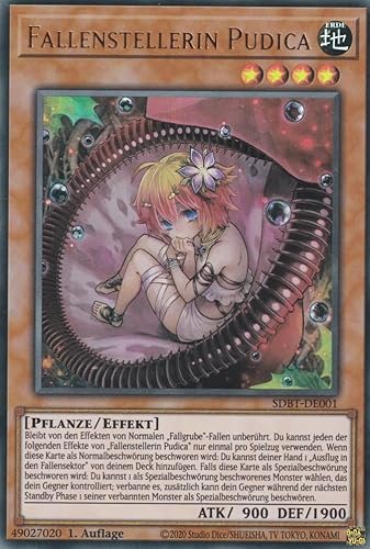 Fallenstellerin Pudica Ultra Rare SDBT-DE001 - Beware of Traptrix - mit GamersHeaven Cardboard Guard Fallenstellerin Pudica Ultra Rare SDBT-DE001 - Beware of Traptrix - mit GamersHeaven Cardboard Guard von GAMERSHEAVEN