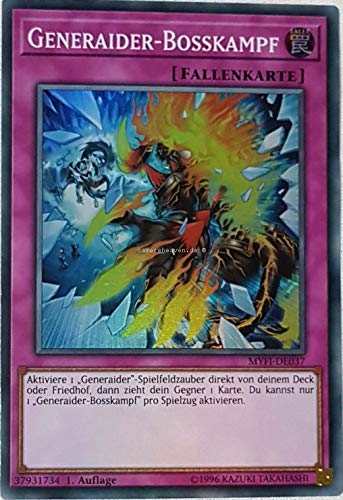 Generaider-Bosskampf Super Rare MYFI-DE037 - Mystic Fighters - mit GamersHeaven Cardboard Guard Generaider-Bosskampf Super Rare MYFI-DE037 - Mystic Fighters - mit GamersHeaven Cardboard Guard von GAMERSHEAVEN