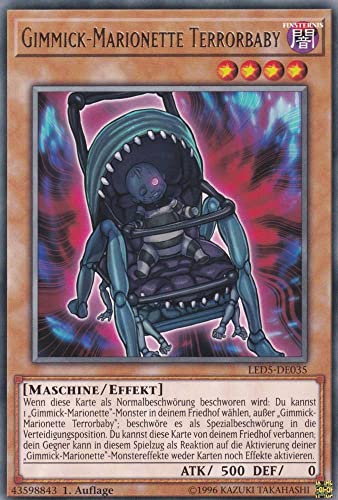 Gimmick-Marionette Terrorbaby Rare LED5-DE035 - Legendary Duelists Immortal Destiny - mit GamersHeaven Cardboard Guard Gimmick-Marionette Terrorbaby Rare LED5-DE035 - Legendary Duelists Immortal Destiny - mit GamersHeaven Cardboard Guard von GAMERSHEAVEN