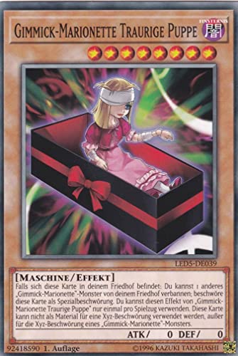 Gimmick-Marionette Traurige Puppe Common LED5-DE039 - Legendary Duelists Immortal Destiny - mit GamersHeaven Cardboard Guard Gimmick-Marionette Traurige Puppe Common LED5-DE039 - Legendary Duelists Immortal Destiny - mit GamersHeaven Cardboard Guard von GAMERSHEAVEN