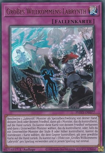 Großes Willkommens-Labrynth Ultra Rare PHHY-DE077 - Photon Hypernova - mit GamersHeaven Cardboard Guard Großes Willkommens-Labrynth Ultra Rare PHHY-DE077 - Photon Hypernova - mit GamersHeaven Cardboard Guard von GAMERSHEAVEN