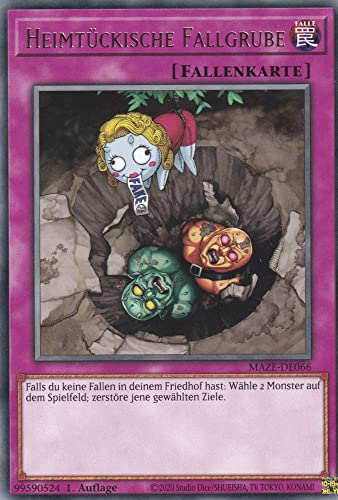 Heimtückische Fallgrube Rare MAZE-DE066 - Maze of Memories - mit GamersHeaven Cardboard Guard Heimtückische Fallgrube Rare MAZE-DE066 - Maze of Memories - mit GamersHeaven Cardboard Guard von GAMERSHEAVEN