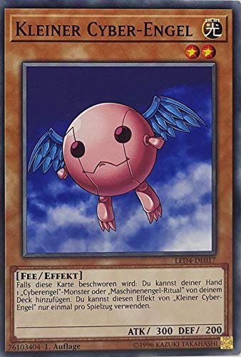 Kleiner Cyber-Engel Common LED4-DE017 - Legendary Duelists Sisters of The Rose - mit GamersHeaven Cardboard Guard Kleiner Cyber-Engel Common LED4-DE017 - Legendary Duelists Sisters of The Rose - mit GamersHeaven Cardboard Guard von GAMERSHEAVEN