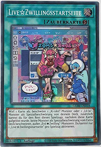 Live☆Zwillingsstartseite Super Rare GEIM-DE018 - Genesis Impact Karte - mit GamersHeaven Cardboard Guard Live☆Zwillingsstartseite Super Rare GEIM-DE018 - Genesis Impact Karte - mit GamersHeaven Cardboard Guard von GAMERSHEAVEN