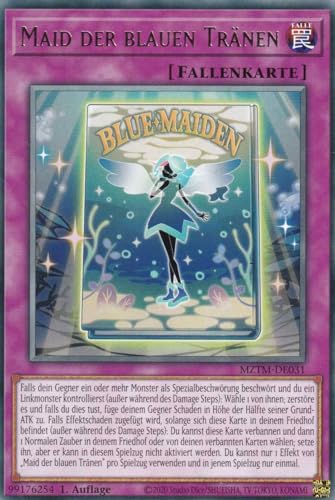 Maid der blauen Tränen Rare MZTM-DE031 - Maze of The Master Karte - mit GamersHeaven Cardboard Guard Maid der blauen Tränen Rare MZTM-DE031 - Maze of The Master Karte - mit GamersHeaven Cardboard Guard von GAMERSHEAVEN
