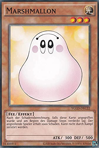 Marshmallon Common YGLD-DEC22 - Yugis Legendary Decks - King of Games - mit GamersHeaven Cardboard Guard Marshmallon Common YGLD-DEC22 - Yugis Legendary Decks - King of Games - mit GamersHeaven Cardboard Guard von GAMERSHEAVEN