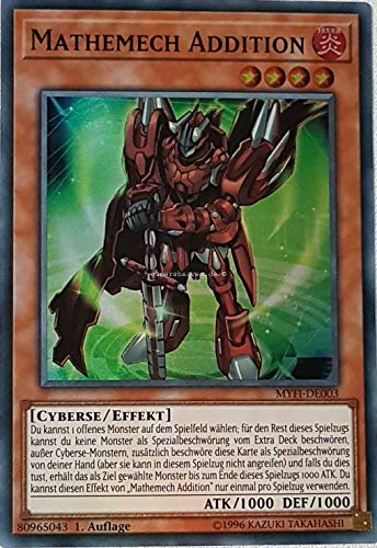 Mathemech Addition Super Rare MYFI-DE003 - Mystic Fighters - mit GamersHeaven Cardboard Guard Mathemech Addition Super Rare MYFI-DE003 - Mystic Fighters - mit GamersHeaven Cardboard Guard von GAMERSHEAVEN