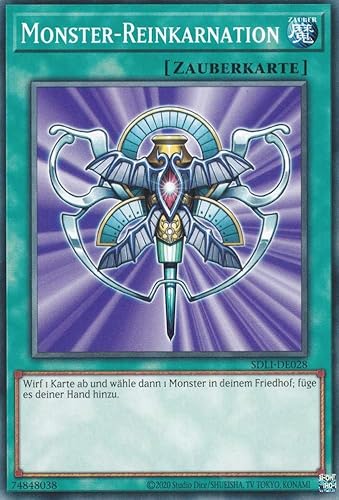 Monster-Reinkarnation Common SDLI-DE028 - Realm of Light Karte - mit GamersHeaven Cardboard Guard Monster-Reinkarnation Common SDLI-DE028 - Realm of Light Karte - mit GamersHeaven Cardboard Guard von GAMERSHEAVEN