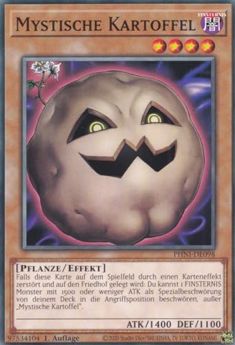 Mystische Kartoffel Common PHNI-DE098 - Phantom Nightmare - mit GamersHeaven Cardboard Guard von GAMERSHEAVEN