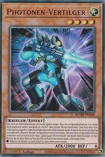 Photonen-Vertilger Ultra Rare BLMR-DE058 - Battles of Legend Monstrous Revenge Karte - mit GamersHeaven Cardboard Guard von GAMERSHEAVEN