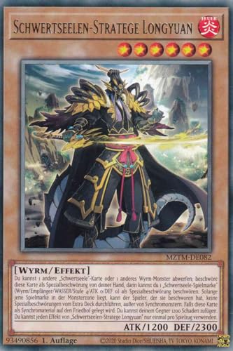 Schwertseelen-Stratege Longyuan Rare MZTM-DE082 - Maze of The Master Karte - mit GamersHeaven Cardboard Guard von GAMERSHEAVEN