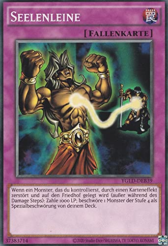 Seelenleine Common YGLD-DEB39 - Yugis Legendary Decks - King of Games - mit GamersHeaven Cardboard Guard von GAMERSHEAVEN