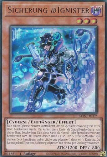 Sicherung @Ignister Ultra Rare ALIN-DE002 - Alliance Insight Karte - mit GamersHeaven Cardboard Guard von GAMERSHEAVEN