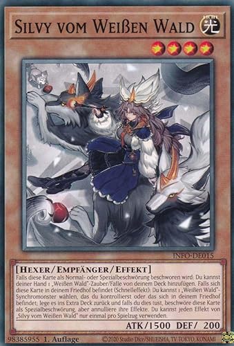 Silvy vom Weißen Wald Common INFO-DE015 - The Infinite Forbidden Karte - mit GamersHeaven Cardboard Guard Silvy vom Weißen Wald Common INFO-DE015 - The Infinite Forbidden Karte - mit GamersHeaven Cardboard Guard von GAMERSHEAVEN