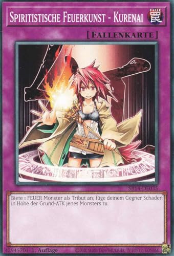 Spiritistische Feuerkunst - Kurenai Common SR14-DE035 - Fire Kings - mit GamersHeaven Cardboard Guard Spiritistische Feuerkunst - Kurenai Common SR14-DE035 - Fire Kings - mit GamersHeaven Cardboard Guard von GAMERSHEAVEN