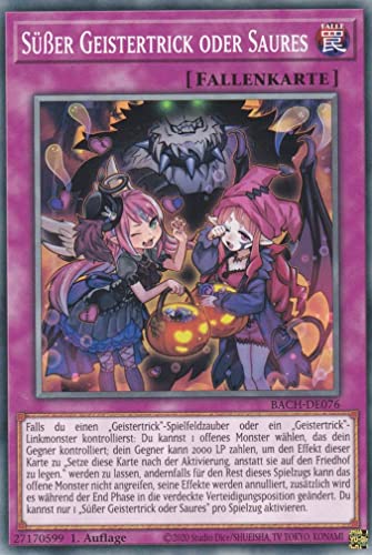 Süßer Geistertrick oder Saures Common BACH-DE076 - Battle of Chaos - mit GamersHeaven Cardboard Guard von GAMERSHEAVEN