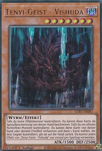 Tenyi-Geist - Vishuda Ultra Rare GFP2-DE087 - Ghosts from The Past The 2nd Haunting - mit GamersHeaven Cardboard Guard von GAMERSHEAVEN