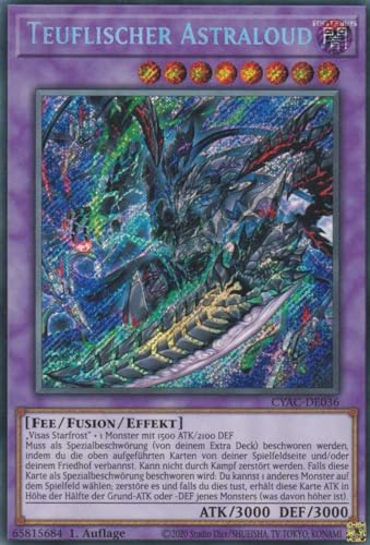Teuflischer Astraloud Secret Rare CYAC-DE036 - Cyberstorm Access Karte - mit GamersHeaven Cardboard Guard Teuflischer Astraloud Secret Rare CYAC-DE036 - Cyberstorm Access Karte - mit GamersHeaven Cardboard Guard von GAMERSHEAVEN