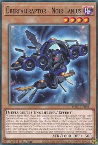 Überfallraptor - Noir-Lanius Common PHNI-DE004 - Phantom Nightmare - mit GamersHeaven Cardboard Guard von GAMERSHEAVEN
