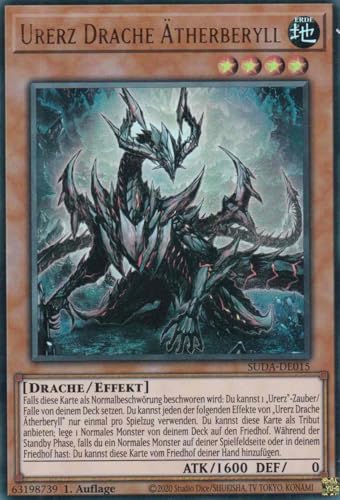 Urerz Drache Ätherberyll Ultra Rare SUDA-DE015 - Supreme Darkness Karte - mit GamersHeaven Cardboard Guard Urerz Drache Ätherberyll Ultra Rare SUDA-DE015 - Supreme Darkness Karte - mit GamersHeaven Cardboard Guard von GAMERSHEAVEN