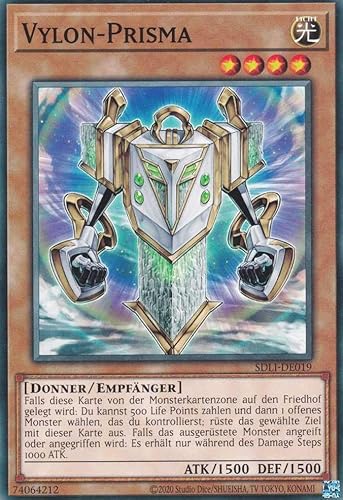 Vylon-Prisma Common SDLI-DE019 - Realm of Light Karte - mit GamersHeaven Cardboard Guard von GAMERSHEAVEN