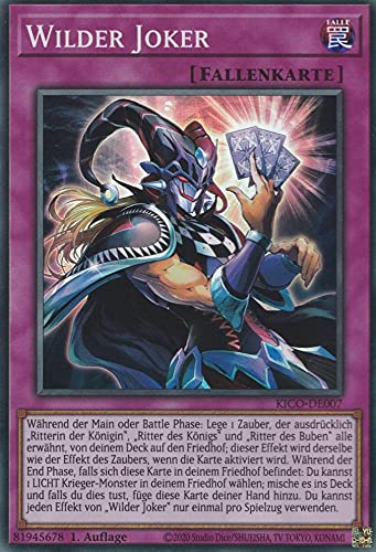 Wilder Joker Super Rare KICO-DE007 - King's Court - mit GamersHeaven Cardboard Guard Wilder Joker Super Rare KICO-DE007 - King's Court - mit GamersHeaven Cardboard Guard von GAMERSHEAVEN