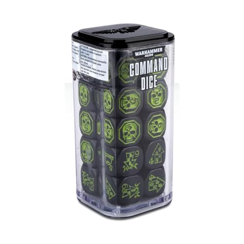GAMES WORKSHOP 10966311 in Warhammer 40000 Command Würfel. von GAMES WORKSHOP
