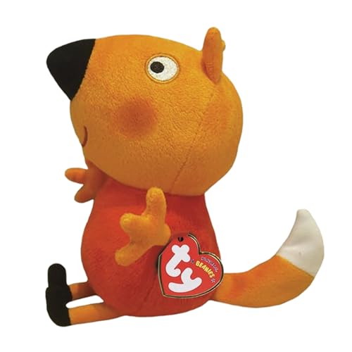 Ty Peppa Pig Plüschtier - Freddy Fox | Weiches Plüschtier für Kinder | Sammlerstück Stofftier Plüschies Ty Peppa Pig Plüschtier - Freddy Fox | Weiches Plüschtier für Kinder | Sammlerstück Stofftier Plüschies von TY