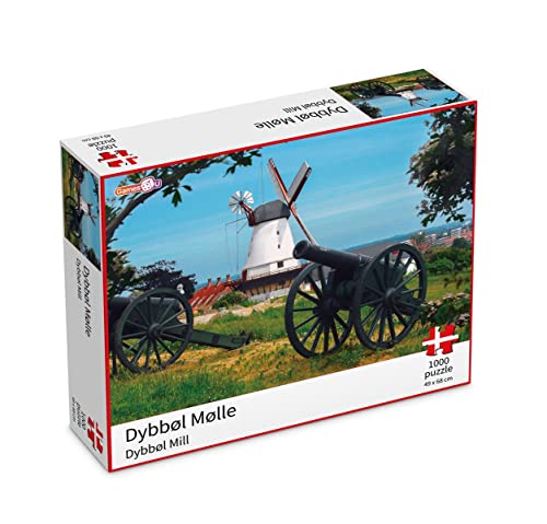 Dänemark Puzzle - Dybbøl Mill (1000 Stück) von GAMES4U