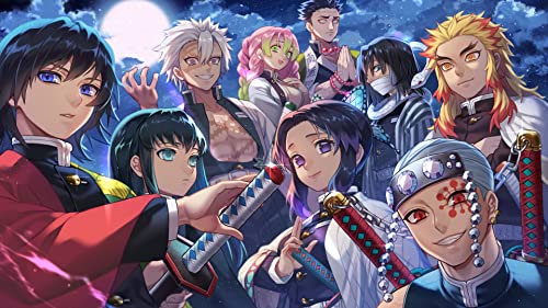 GAMZE Puzzle - Demon Slayer - 2000 Stück Anime Puzzle für Erwachsene und Kinder ab 14 Jahren - 100x70 cm GAMZE Puzzle - Demon Slayer - 2000 Stück Anime Puzzle für Erwachsene und Kinder ab 14 Jahren - 100x70 cm von GAMZE