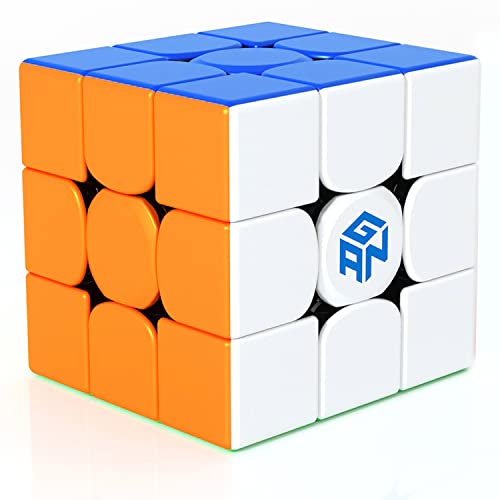 GAN 356RS Zauberwürfel Klassisch 3x3, Speed Cube Original mit IPG & GES+, Magic Cube Stickerlos, GAN Cube Klassische Produkte - Ideales Knobelspiel für Erwachsene und Kinder von GAN