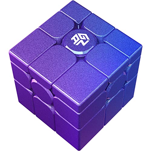 GAN Mirror Cube UV Coated 3x3x3, Magic Speedcube Mirror Zauberwürfel Original, 3D Puzzle Magischer Würfel mit Sticker für Kinder und Erwachsene Lila, Löse durch die Form, Mirror-M-UV (Lila) GAN Mirror Cube UV Coated 3x3x3, Magic Speedcube Mirror Zauberwürfel Original, 3D Puzzle Magischer Würfel mit Sticker für Kinder und Erwachsene Lila, Löse durch die Form, Mirror-M-UV (Lila) von GAN
