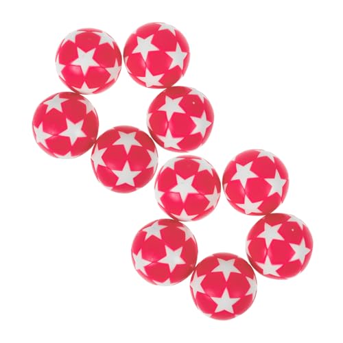 GANAZONO 10 Stück Fünf-Sterne-Kickertisch Fußball-Tischdekoration Tischfussball Tischfußball-Ersatz Tischfußball Zubehör Ersatzteile für Tischfußball Fußball Ersatz Foosballkugeln Harz GANAZONO 10 Stück Fünf-Sterne-Kickertisch Fußball-Tischdekoration Tischfussball Tischfußball-Ersatz Tischfußball Zubehör Ersatzteile für Tischfußball Fußball Ersatz Foosballkugeln Harz von GANAZONO