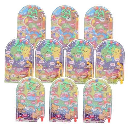 GANAZONO 10Stücke Tischspielzeug Teiliges Interaktives Pinball Kreatives Handspiel für Fördert Koordination und Denkfähigkeiten GANAZONO 10Stücke Tischspielzeug Teiliges Interaktives Pinball Kreatives Handspiel für Fördert Koordination und Denkfähigkeiten von GANAZONO