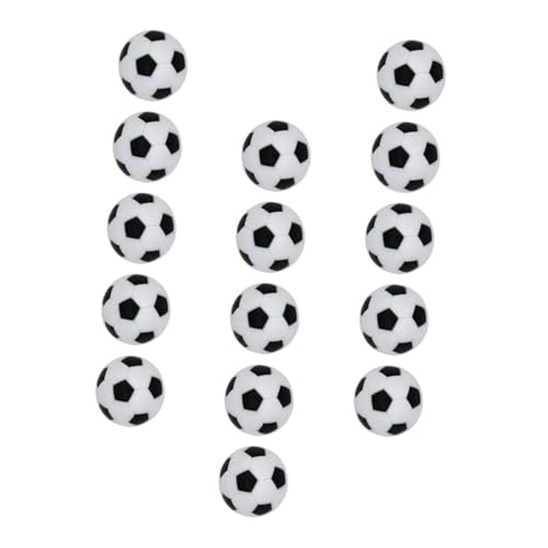 GANAZONO 15 Stück Teiliges Langlebige Foosball Bälle aus Kunststoff Ersatzbälle für Tischfußball Kickertisch Zubehör für Freizeitspiele und Hobbyspieler von GANAZONO