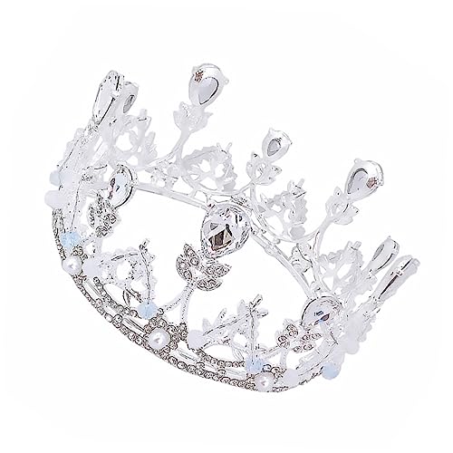 GANAZONO 1Stück Elegante Kinderkrone Aus Kristall Mädchen Geburtstagskrone Kopfschmuck Für Festlichkeiten Und Modenschauen Runde Form Für Besondere Anlässe GANAZONO 1Stück Elegante Kinderkrone Aus Kristall Mädchen Geburtstagskrone Kopfschmuck Für Festlichkeiten Und Modenschauen Runde Form Für Besondere Anlässe von GANAZONO