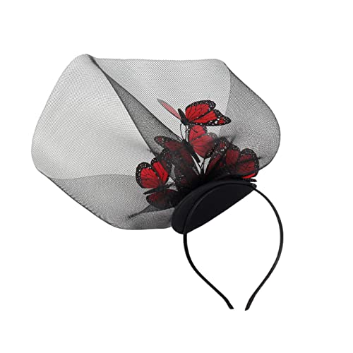 GANAZONO 1Stück Haarband Mit Design Für Kostümpartys Kopfschmuck Accessoire Schwarz Und Rot Für Damen Für Festliche Anlässe GANAZONO 1Stück Haarband Mit Design Für Kostümpartys Kopfschmuck Accessoire Schwarz Und Rot Für Damen Für Festliche Anlässe von GANAZONO