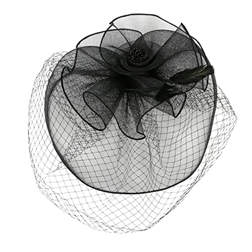 GANAZONO 1Stück Haarschmuck Für Partys Schwarzes Design Mit Zarten Federn Und Netzstoff Für Hochzeiten Feiern Und Festliche Anlässe GANAZONO 1Stück Haarschmuck Für Partys Schwarzes Design Mit Zarten Federn Und Netzstoff Für Hochzeiten Feiern Und Festliche Anlässe von GANAZONO