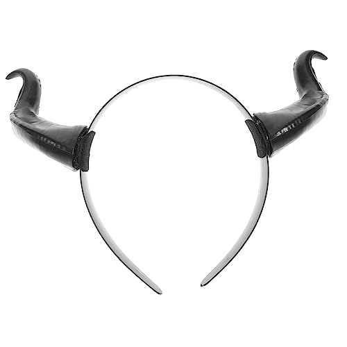 GANAZONO 1Stück Realistische Ochsenhorn Kopfbedeckung Haarrequisite Für Karneval Und Kostümpartys Dekoratives Haarband Aus Kunststoff Für Faschingsfeiern GANAZONO 1Stück Realistische Ochsenhorn Kopfbedeckung Haarrequisite Für Karneval Und Kostümpartys Dekoratives Haarband Aus Kunststoff Für Faschingsfeiern von GANAZONO