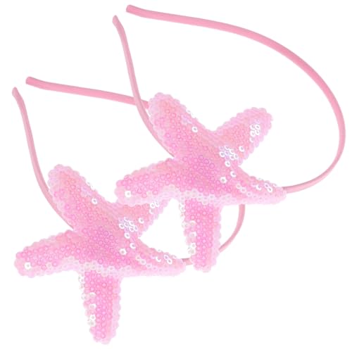 GANAZONO 2 Stck Seestern Haarband für Mädchen Funkelnder Kopfschmuck für Partys Geburtstage und Besondere Anlässe Robustes Farbenfrohes Design für Unvergessliche GANAZONO 2 Stck Seestern Haarband für Mädchen Funkelnder Kopfschmuck für Partys Geburtstage und Besondere Anlässe Robustes Farbenfrohes Design für Unvergessliche von GANAZONO