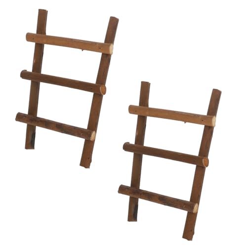 GANAZONO 2 Stück Mikro-Landschaftsleiter Miniaturleiter für Feengarten Puppenhausleiter Mini-Gartenleiter Mini-Leiterstütze Miniaturszenenmodelle Miniatur-Rattan-Leiter- Kaffee GANAZONO 2 Stück Mikro-Landschaftsleiter Miniaturleiter für Feengarten Puppenhausleiter Mini-Gartenleiter Mini-Leiterstütze Miniaturszenenmodelle Miniatur-Rattan-Leiter- Kaffee von GANAZONO