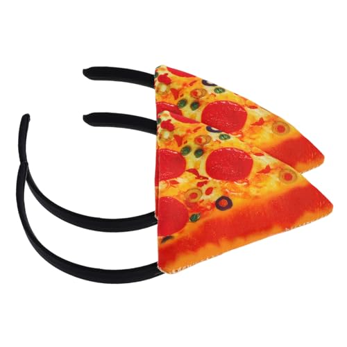 GANAZONO 2 Stück Pizza Cosplay Stirnband Lustiges Realistisches Haaraccessoire für Partys Hochzeiten und Bühnenaufführungen Leicht und Bequem Kostümzubehör GANAZONO 2 Stück Pizza Cosplay Stirnband Lustiges Realistisches Haaraccessoire für Partys Hochzeiten und Bühnenaufführungen Leicht und Bequem Kostümzubehör von GANAZONO