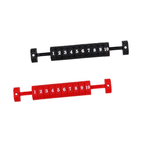 GANAZONO 2 Stück Teiliges Tischfußball Punktanzeigeset Multifunktionale Score Bars Langlebige Fußball Spielstand Zähler für Präzises Scoring bei Tischkicker GANAZONO 2 Stück Teiliges Tischfußball Punktanzeigeset Multifunktionale Score Bars Langlebige Fußball Spielstand Zähler für Präzises Scoring bei Tischkicker von GANAZONO