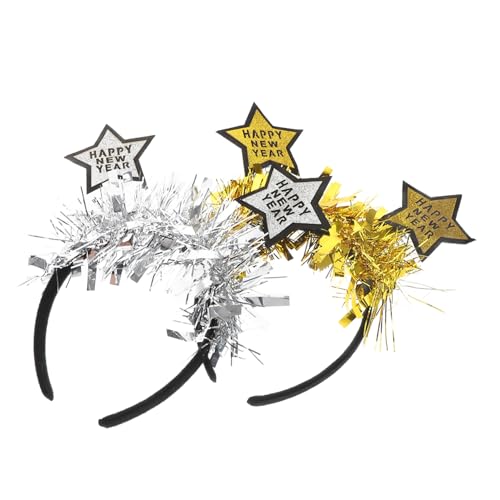 GANAZONO 2 Stück neujahr kopfschmuck Weihnachten Dekorationen Fiesta weihnachtskopfschmuck weihnachts stirnband Stirnbänder für die Silvesterparty Partyzubehör für das neue Jahr Grüßer GANAZONO 2 Stück neujahr kopfschmuck Weihnachten Dekorationen Fiesta weihnachtskopfschmuck weihnachts stirnband Stirnbänder für die Silvesterparty Partyzubehör für das neue Jahr Grüßer von GANAZONO