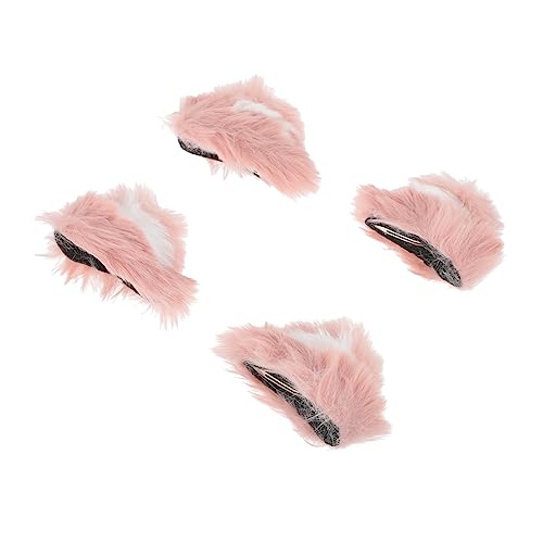 GANAZONO 2Paare Katzenohren Haarklammern Süßes Cosplay Zubehör für Damen Halloween Partys und Mehr aus Sanftem Material Rutschfeste Clips für Erwachsene GANAZONO 2Paare Katzenohren Haarklammern Süßes Cosplay Zubehör für Damen Halloween Partys und Mehr aus Sanftem Material Rutschfeste Clips für Erwachsene von GANAZONO