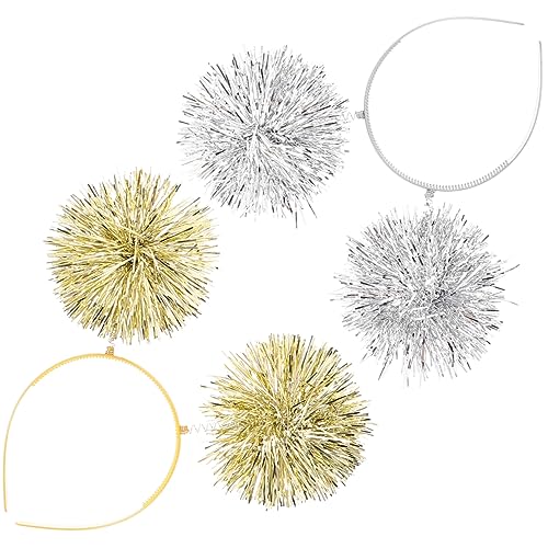 GANAZONO 2Stücke Bopper Stirnbänder Pompoms Perfektes Partyzubehör für Geburtstagsfeiern Halloween und Kostümpartys Wiederverwendbare Haarreifen für Damen GANAZONO 2Stücke Bopper Stirnbänder Pompoms Perfektes Partyzubehör für Geburtstagsfeiern Halloween und Kostümpartys Wiederverwendbare Haarreifen für Damen von GANAZONO