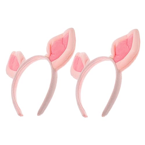 GANAZONO 2Stücke Schweineohren Haarband Cosplay Kopfschmuck für Kostümpartys Süßes Zubehör für Damen und Bequem und Rutschfest für Halloween und Mottopartys GANAZONO 2Stücke Schweineohren Haarband Cosplay Kopfschmuck für Kostümpartys Süßes Zubehör für Damen und Bequem und Rutschfest für Halloween und Mottopartys von GANAZONO