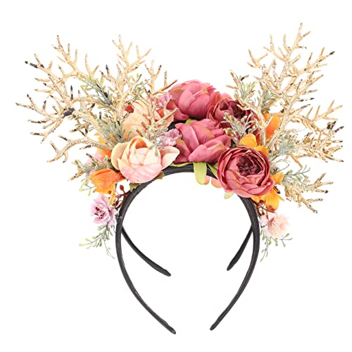GANAZONO 2Stücke Weihnachts Haarbänder mit Simulierten und Lustige Kopfdekoration für Cosplay Partys und Festlichkeiten für Damen GANAZONO 2Stücke Weihnachts Haarbänder mit Simulierten und Lustige Kopfdekoration für Cosplay Partys und Festlichkeiten für Damen von GANAZONO